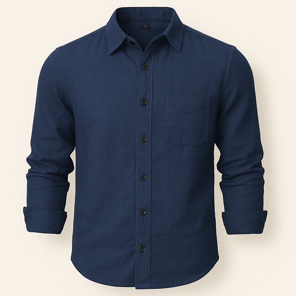Alan - linen shirt for men