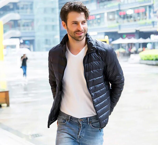 Men's Lightweight Waterproof and Windproof Jacket