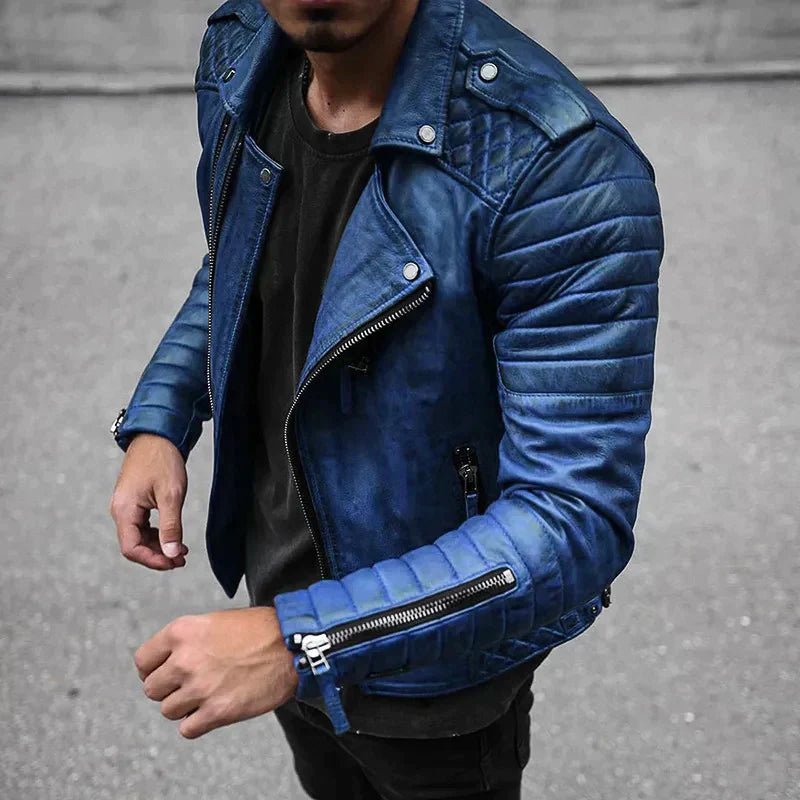 Men's Leather Jacket | Stylish Design