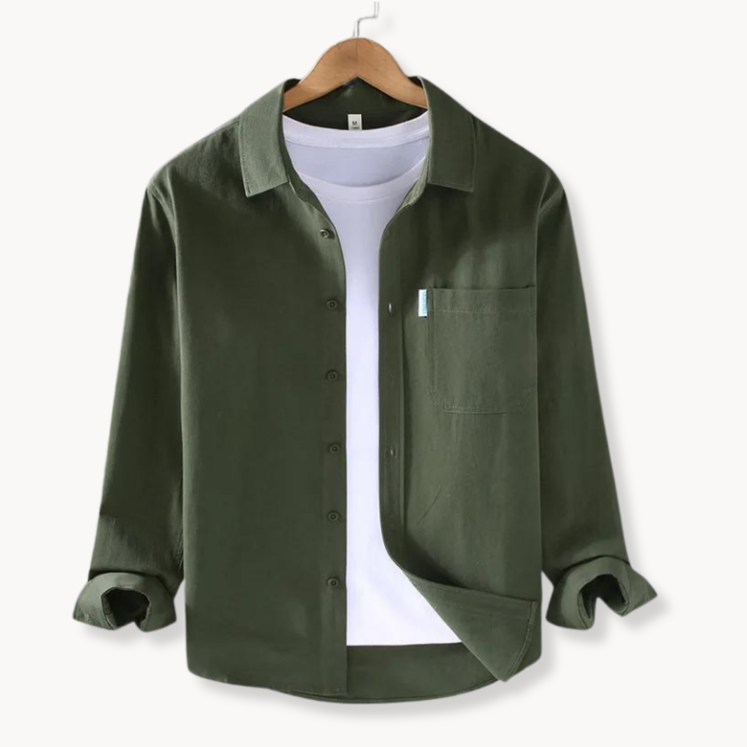 Soft Cotton Shirt with Classic Design