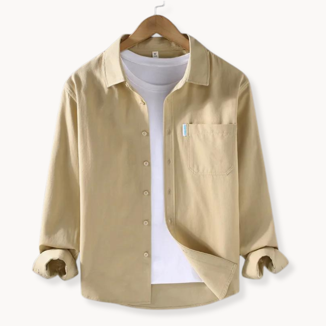 Soft Cotton Shirt with Classic Design
