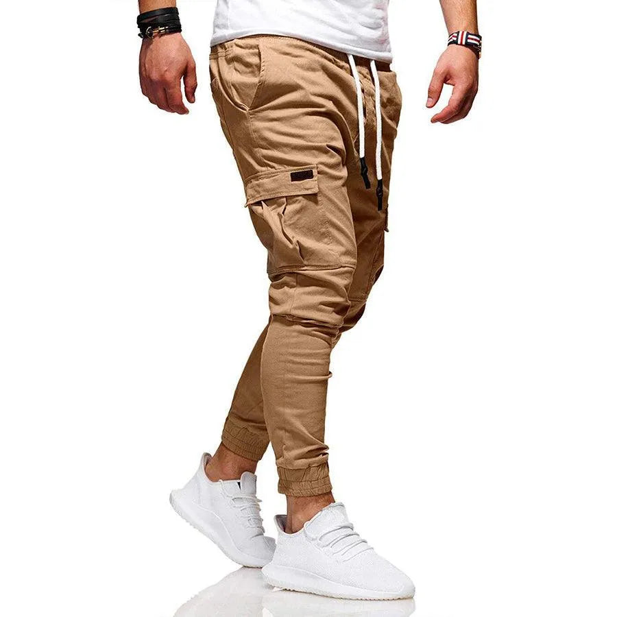 Miles | Men's Cargo Pants with Drawstring Waist
