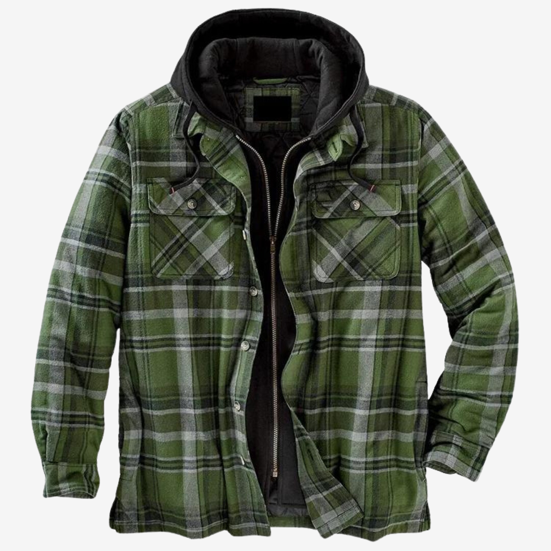 Men's Elegant Plaid Shacket