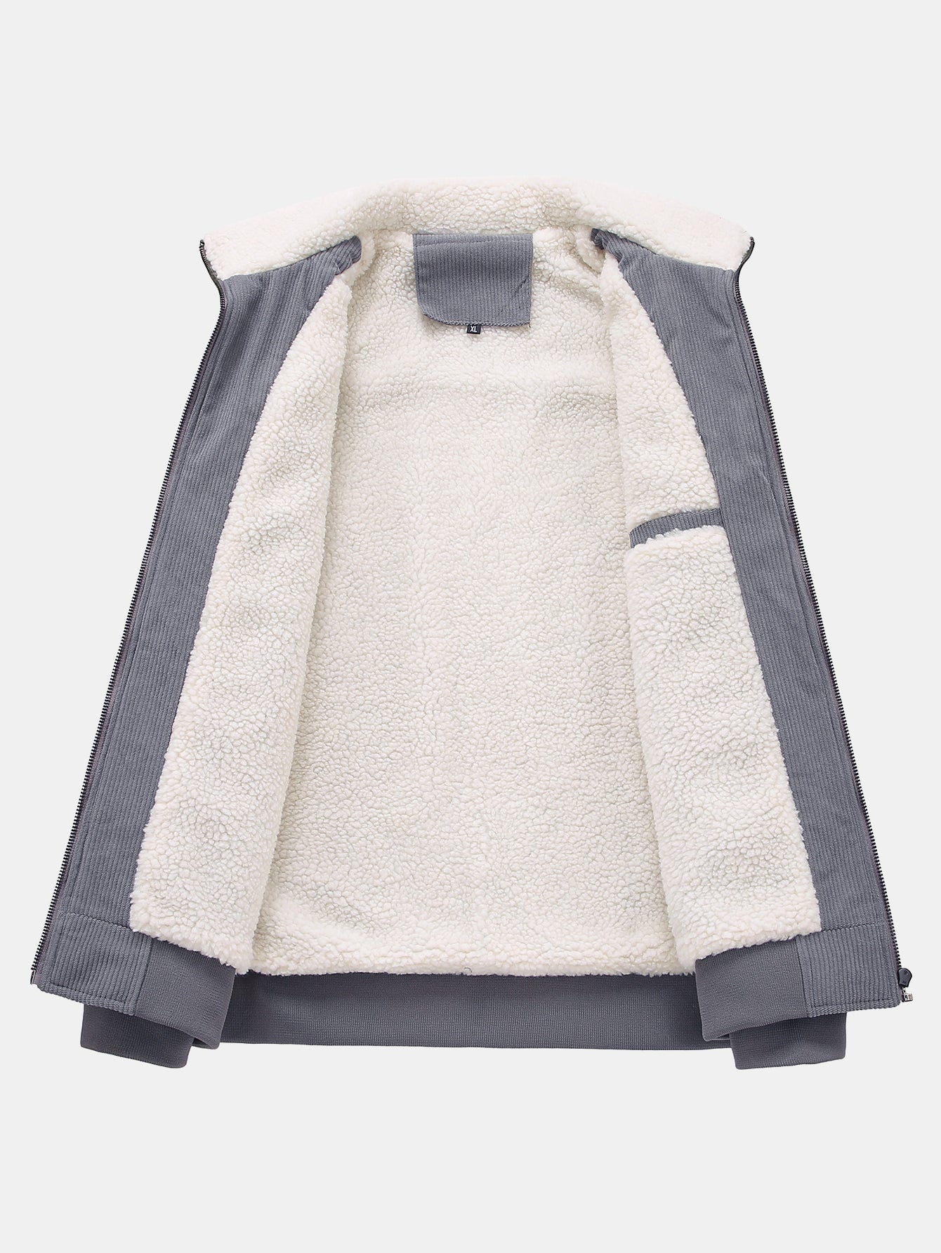 Frederick | teddy lined zip up corduroy jacket