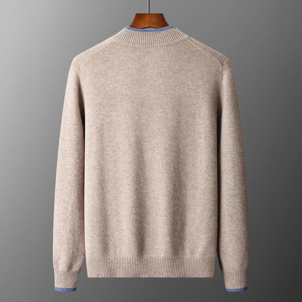James | cashmere zip cardigan