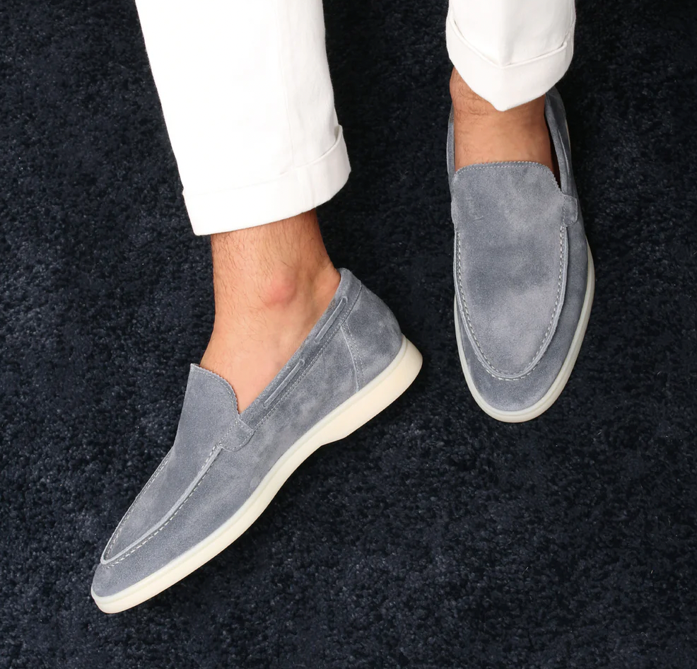 Elegant Suede Slip-On Shoes