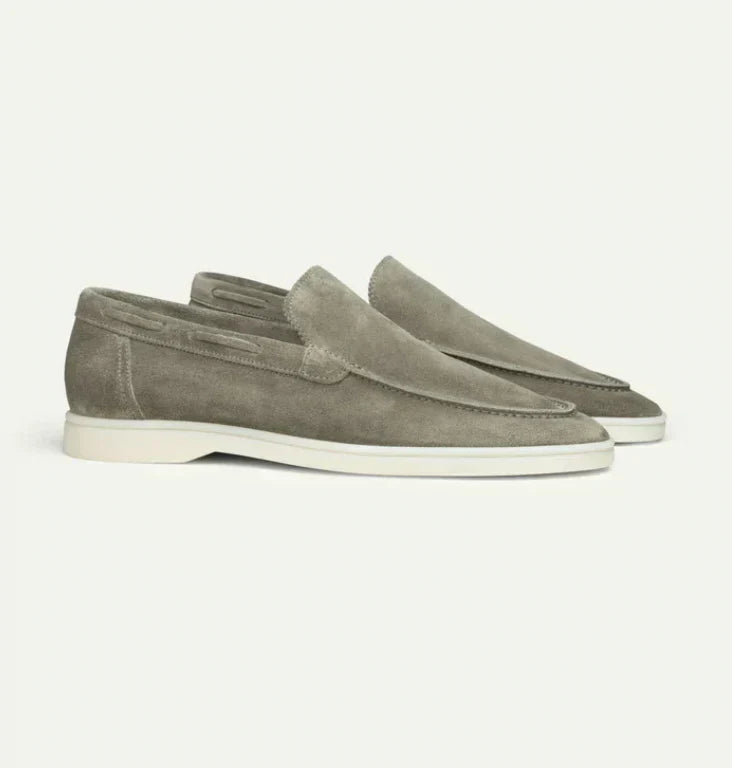 Elegant Suede Slip-On Shoes