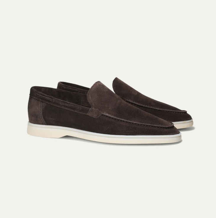 Elegant Suede Slip-On Shoes