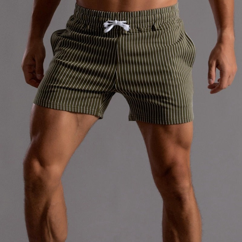 Flexible Gym Shorts for Active Men