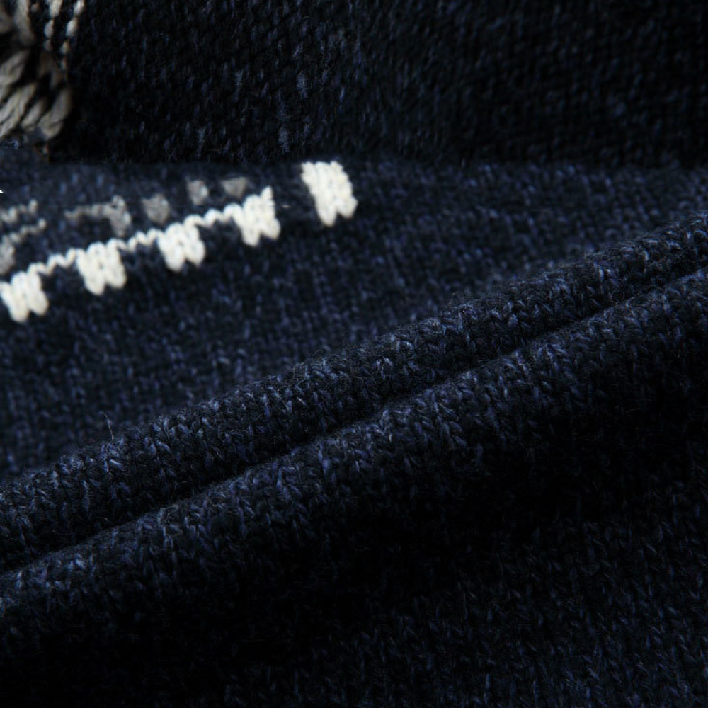 Classic Stand Collar Cardigan for Men