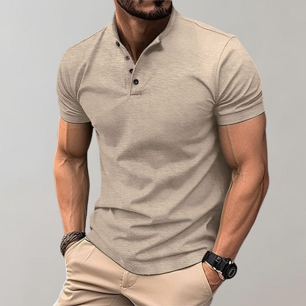 Tailored Cotton Polo Shirt for Men
