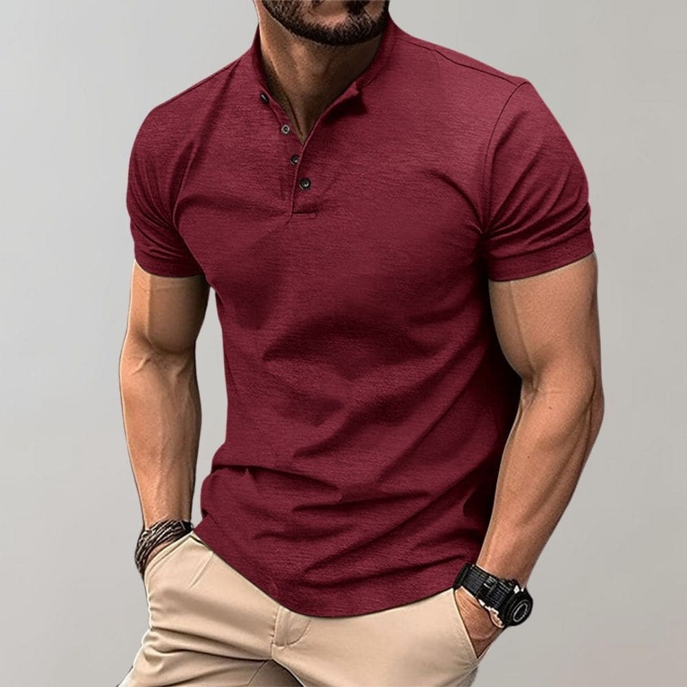 Tailored Cotton Polo Shirt for Men