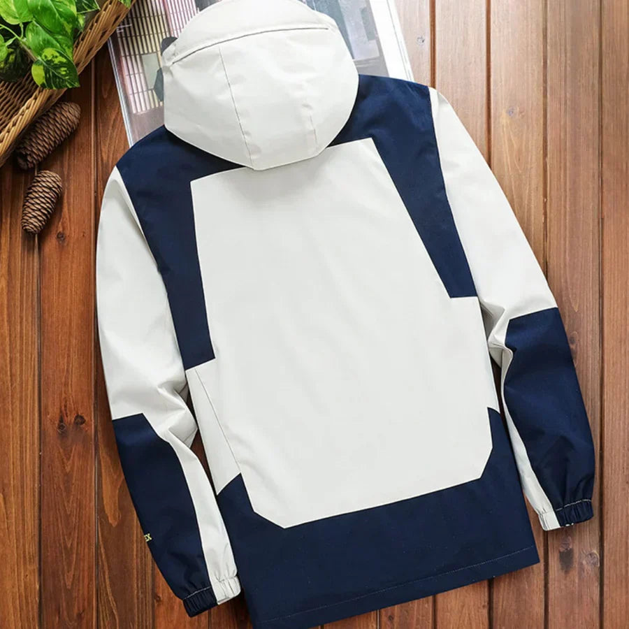 Waterproof Rain Jacket for Men | Hooded Windbreaker