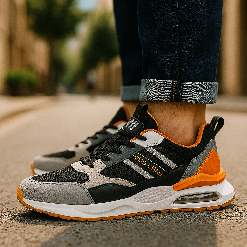 Nathan | Men's Sporty High-Quality Sneakers