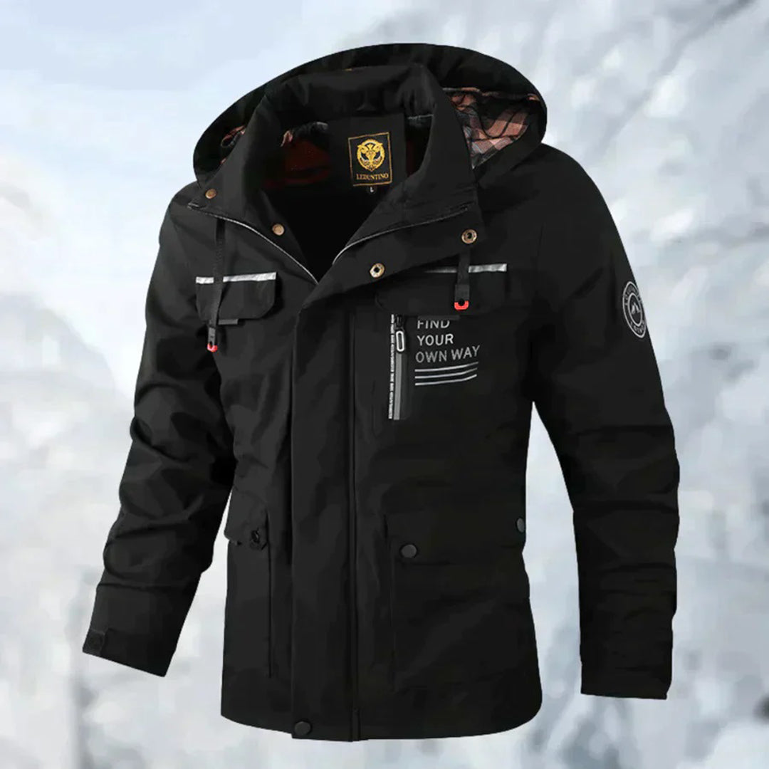 Men's Waterproof Rain Jacket with Hood