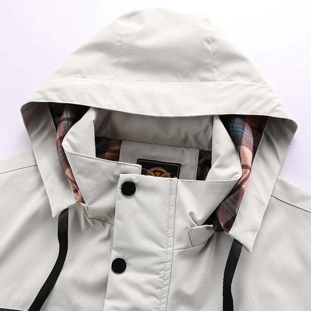 Men's Waterproof Rain Jacket with Hood
