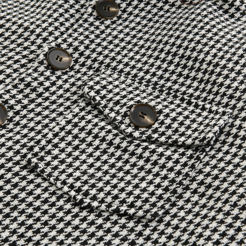 Men's Vintage Houndstooth Shacket