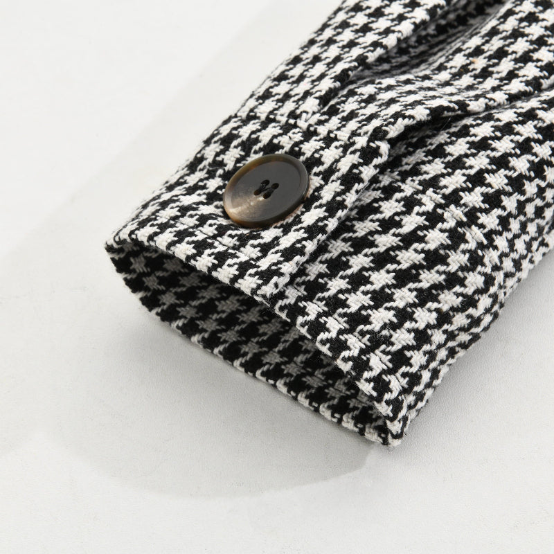 Men's Vintage Houndstooth Shacket