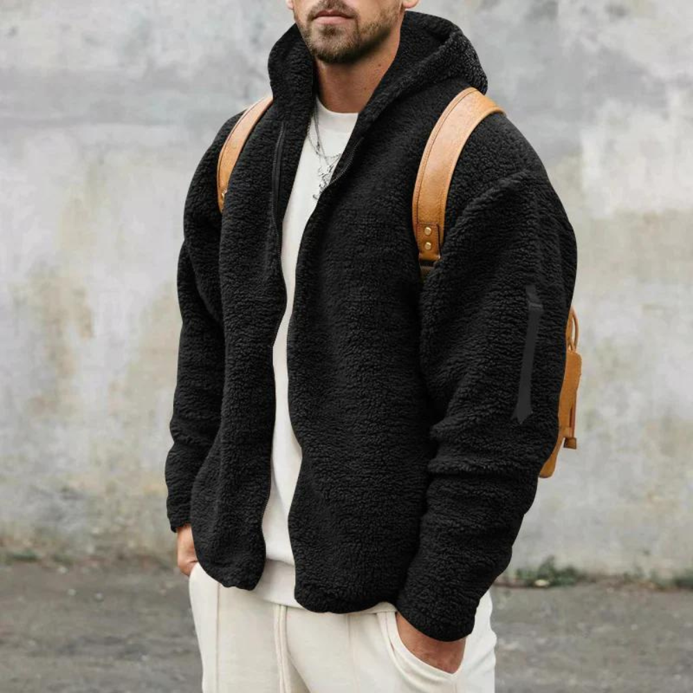 Men's Lightweight Hooded Cardigan