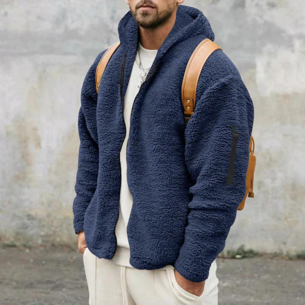 Men's Lightweight Hooded Cardigan