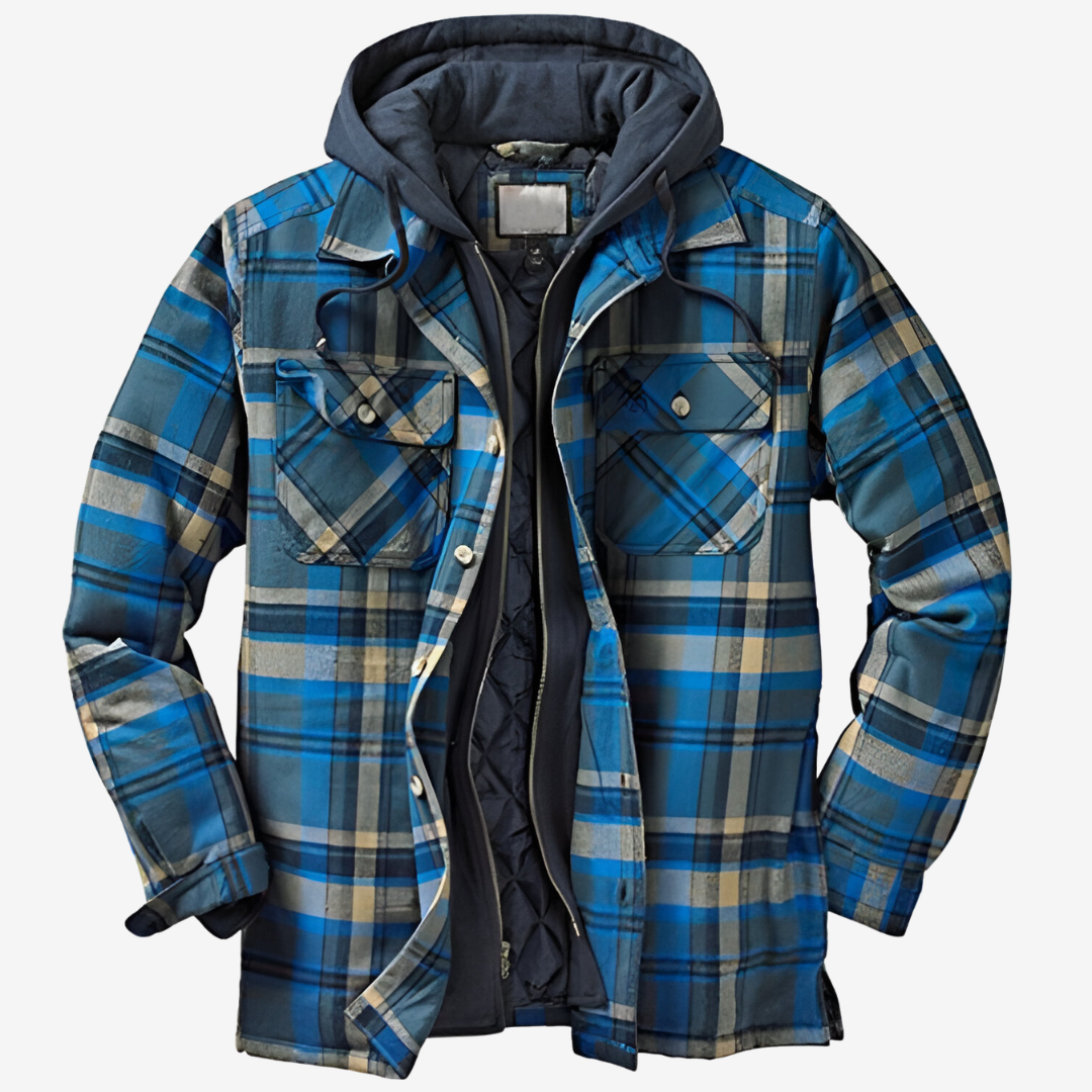 Men's Elegant Plaid Shacket