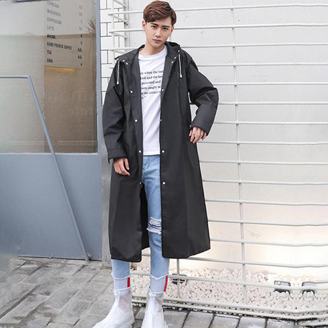 Men's Waterproof Rain Jacket with Hood | Ideal for Wet Weather