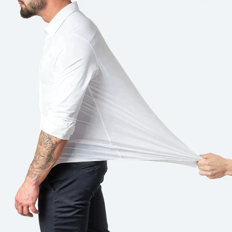 Men's Slim Fit Stretch Shirt
