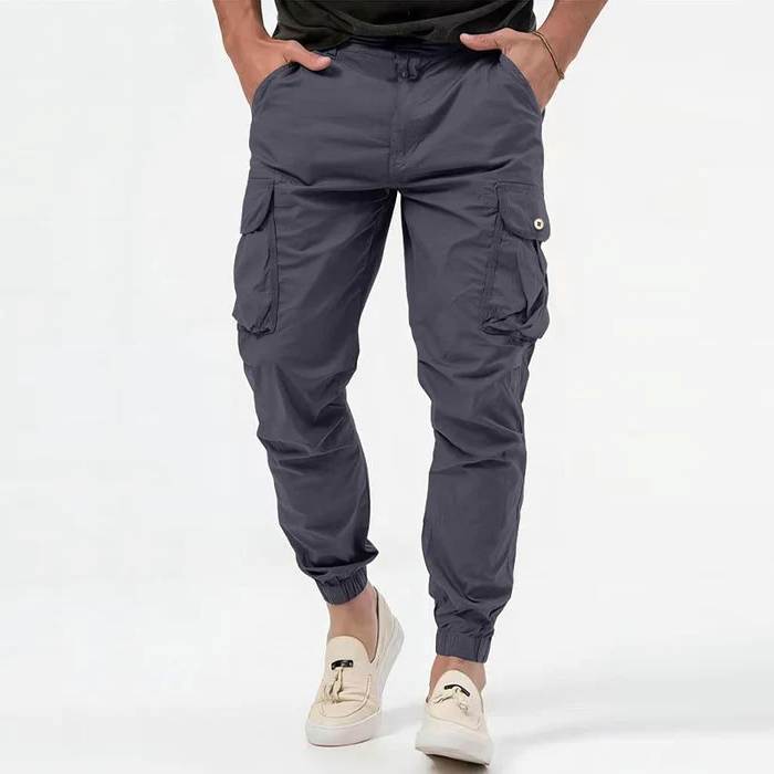Leo | Men's Tapered Multi-Pocket Cargo Pants