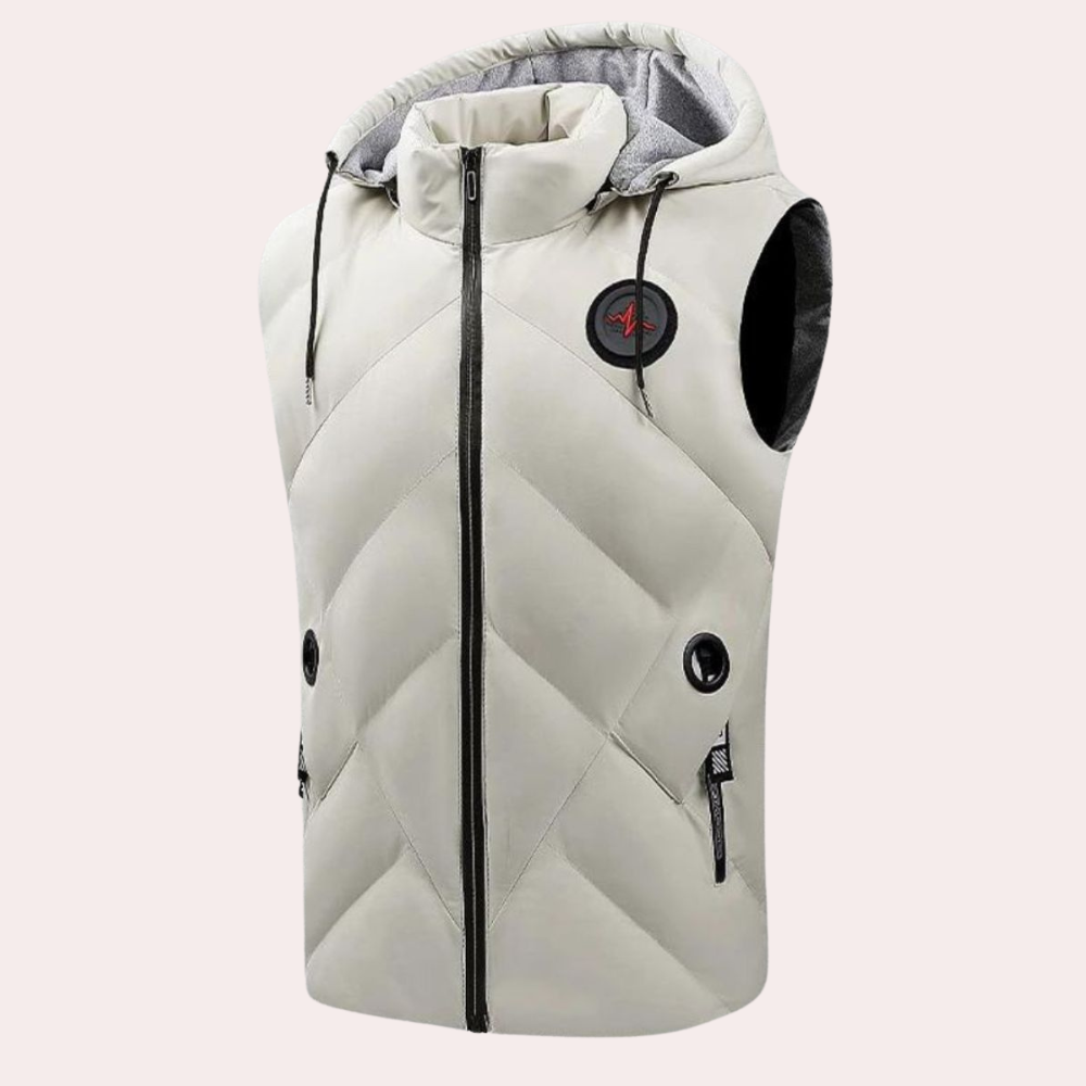Men's Gilet with Hood