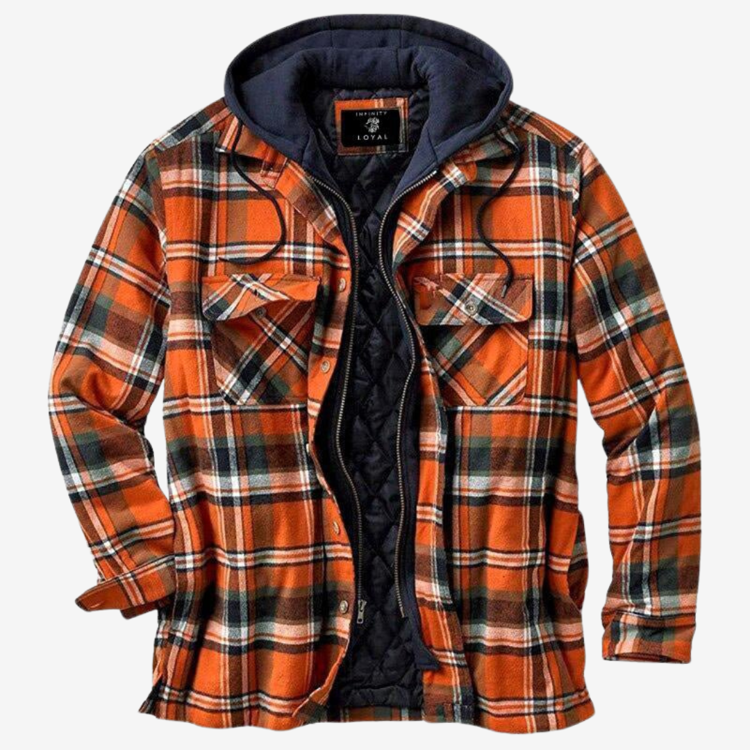 Men's Elegant Plaid Shacket
