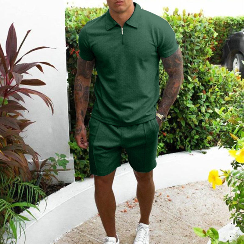 Trendy and Relaxed Men's Clothing Ensemble