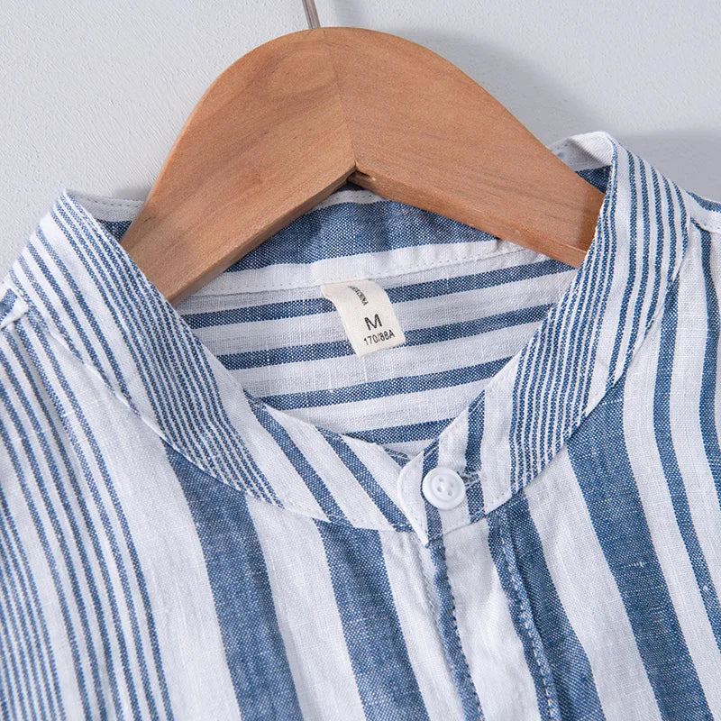Stylish Striped Shirt with Breathable Fabric