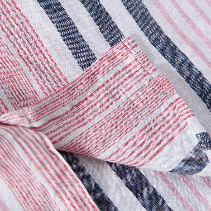 Stylish Striped Shirt with Breathable Fabric