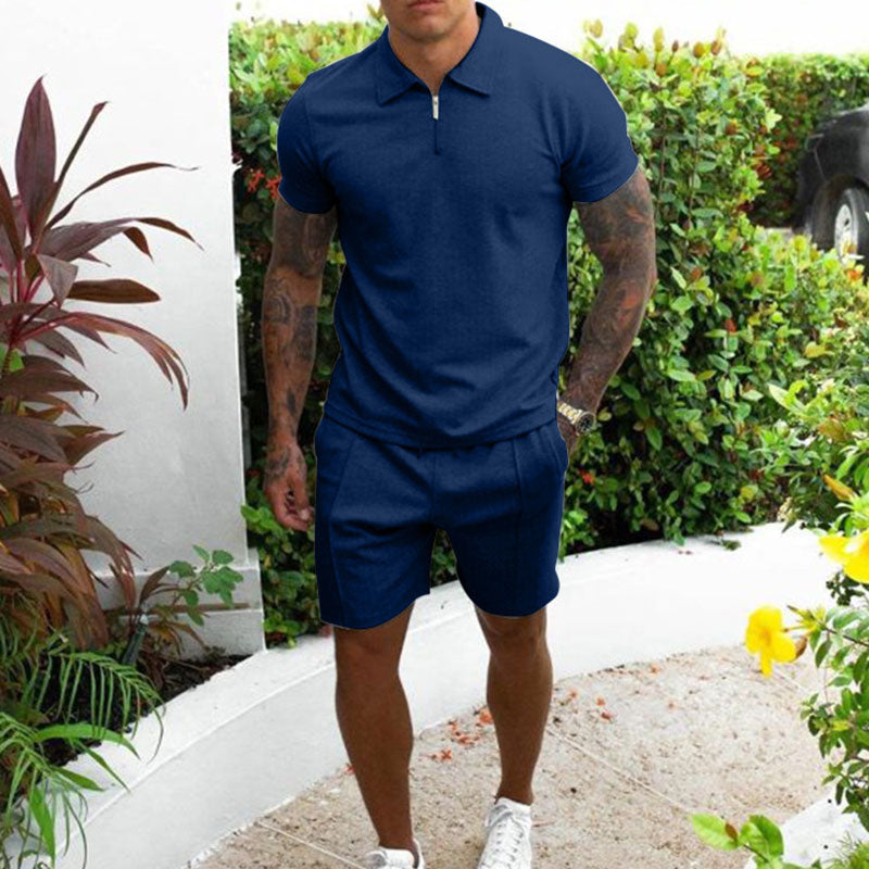 Trendy and Relaxed Men's Clothing Ensemble