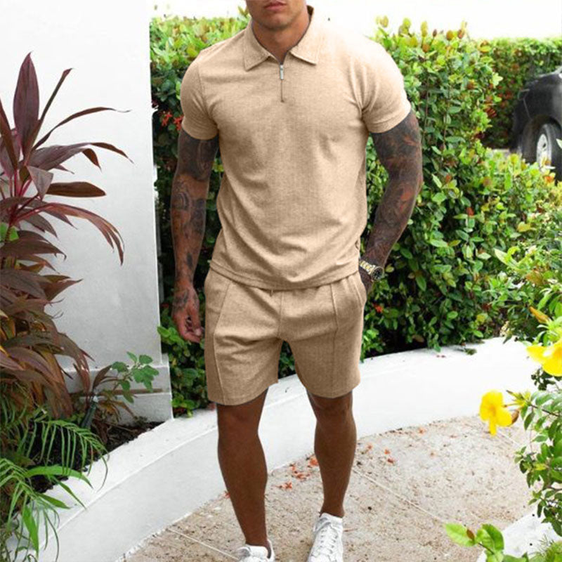 Trendy and Relaxed Men's Clothing Ensemble