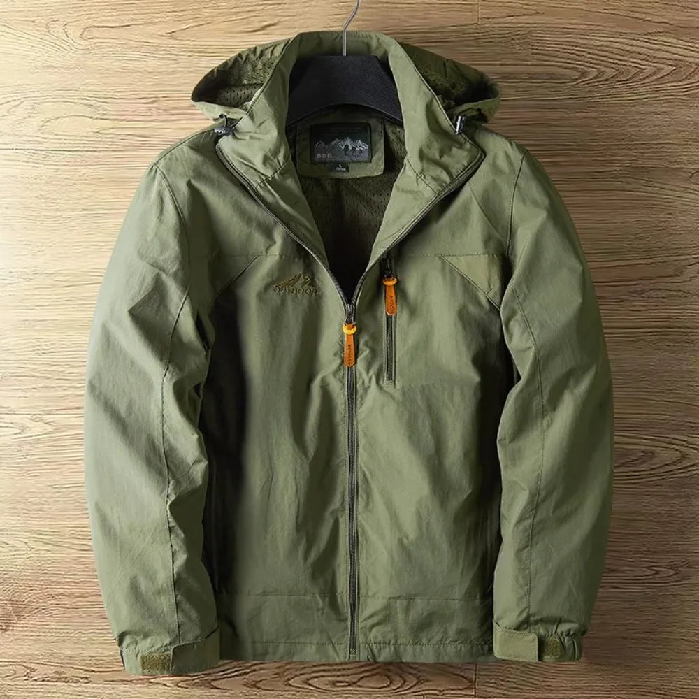 Men's Waterproof Rain Jacket | Breathable Outdoor Coat
