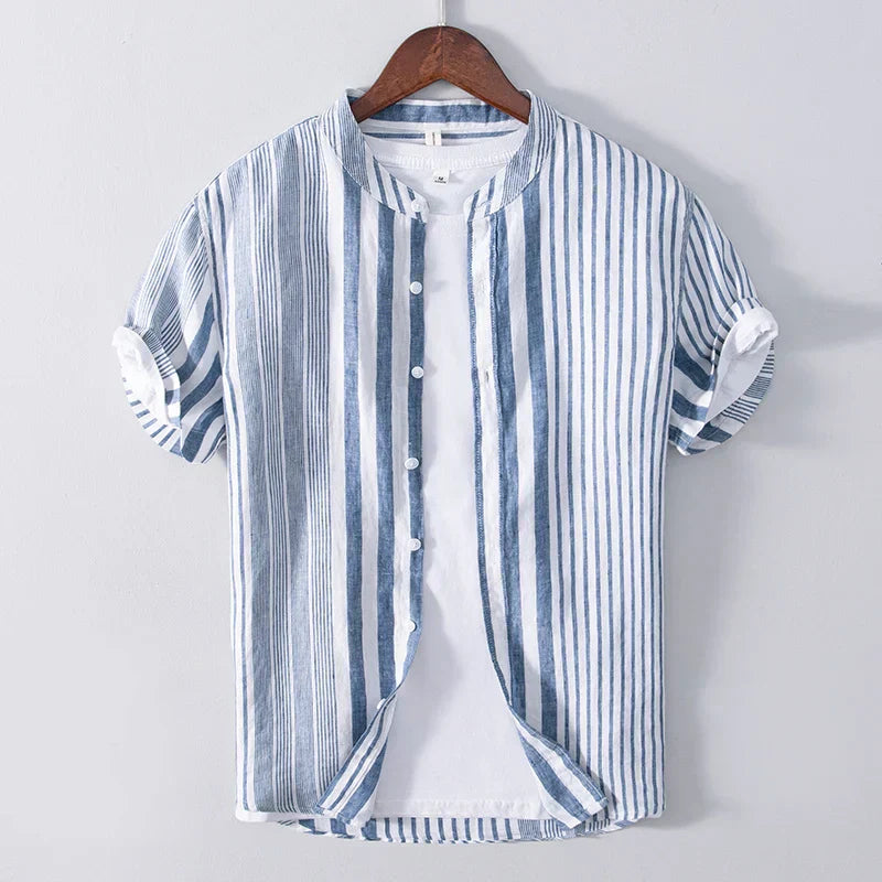 Stylish Striped Shirt with Breathable Fabric