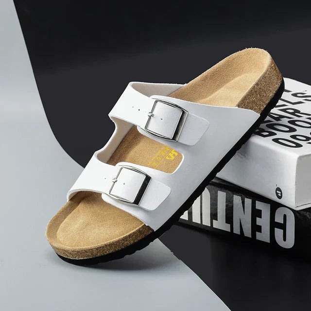 Men's Leather Sandals for Summer Comfort and Style