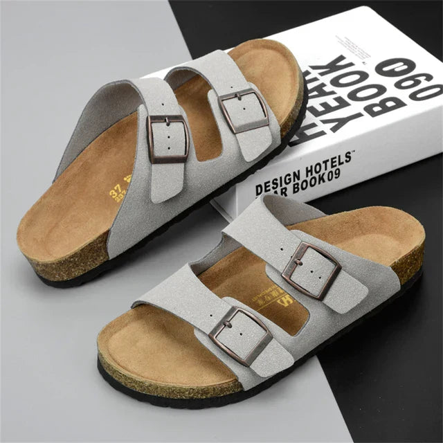 Men's Leather Sandals for Summer Comfort and Style