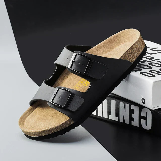 Men's Leather Sandals for Summer Comfort and Style