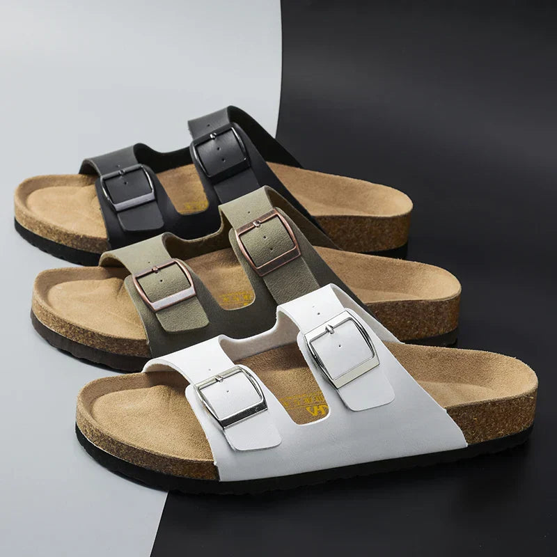 Men's Leather Sandals for Summer Comfort and Style