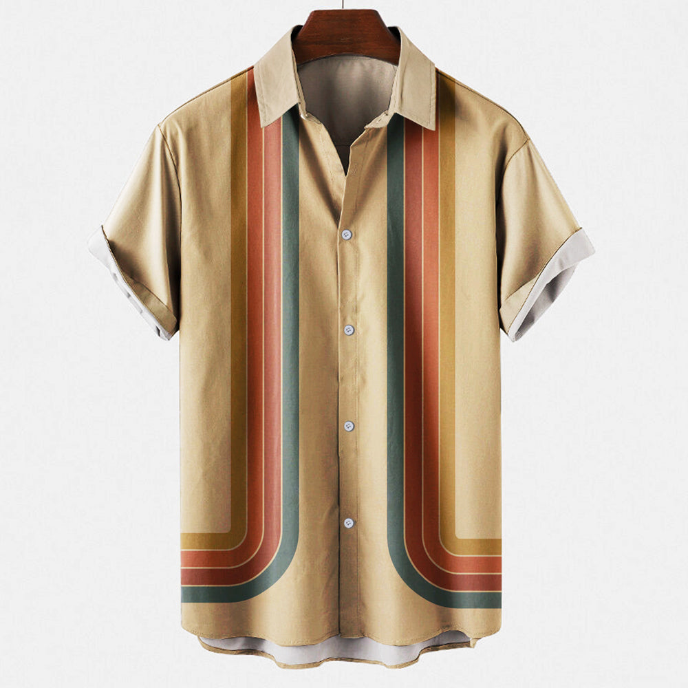 Vintage Loose Fit Retro Shirt
