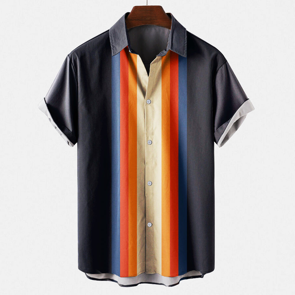 Vintage Loose Fit Retro Shirt