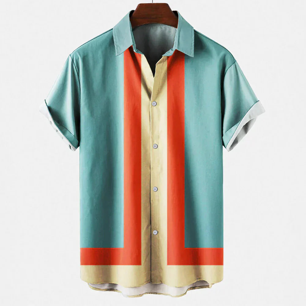 Vintage Loose Fit Retro Shirt