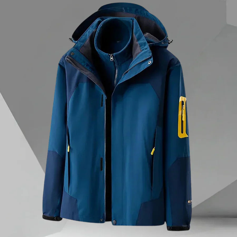 Waterproof Rain Jacket for Men | Hooded Windbreaker