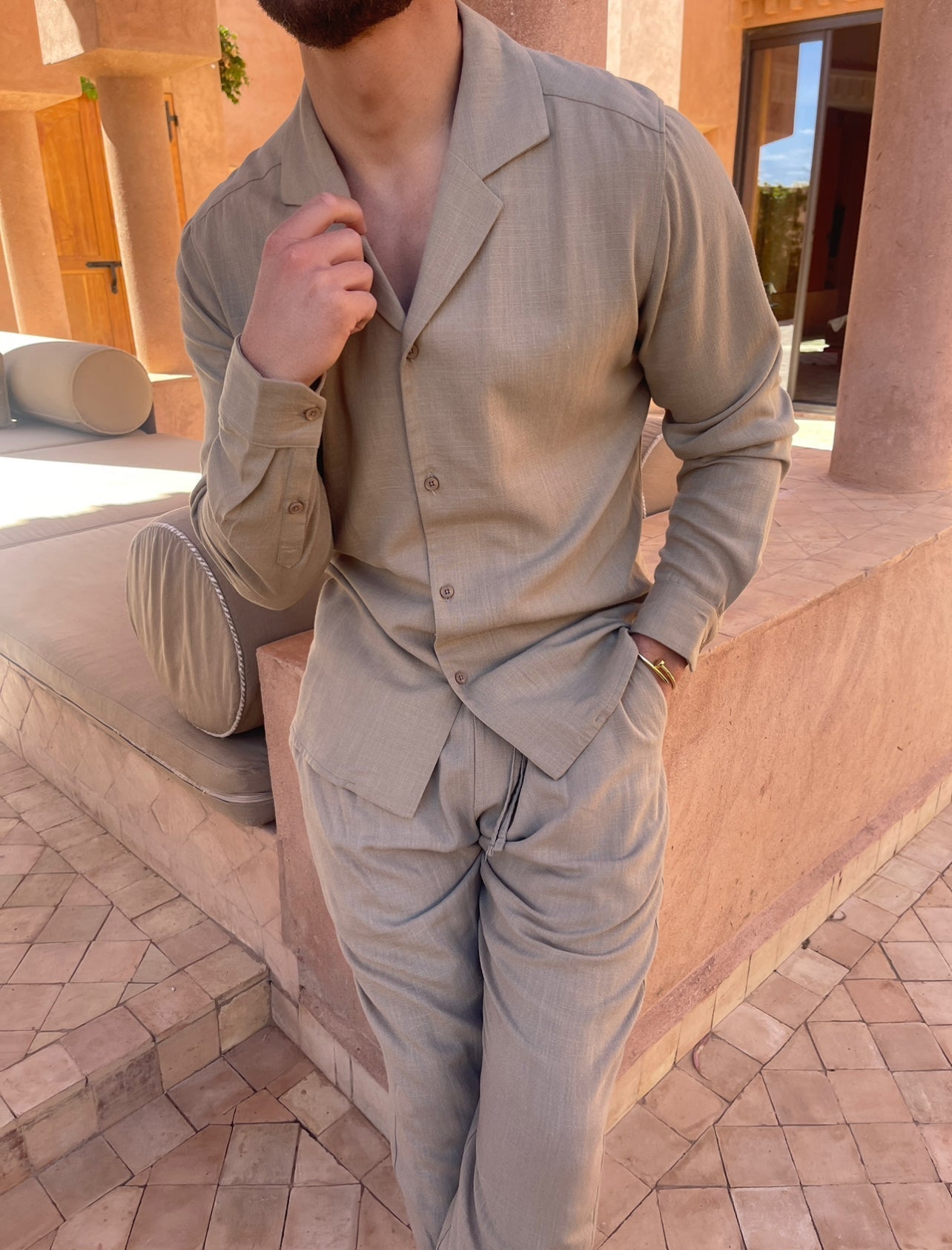 Lightweight Linen Set for Relaxed Comfort