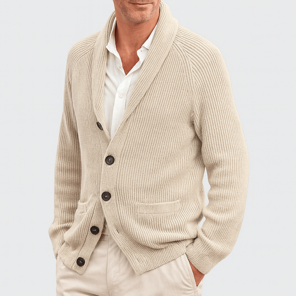 Spencer | Men's Deluxe Knit Cardigan