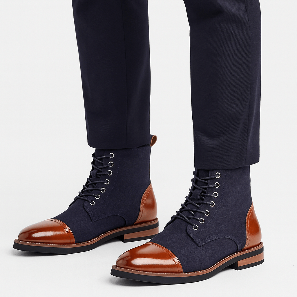 Isaac | Men's Oxford Leather Boots