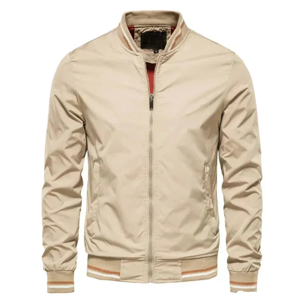 Lightweight Bomber Jacket for Warm Days