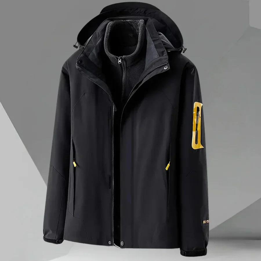 Waterproof Rain Jacket for Men | Hooded Windbreaker